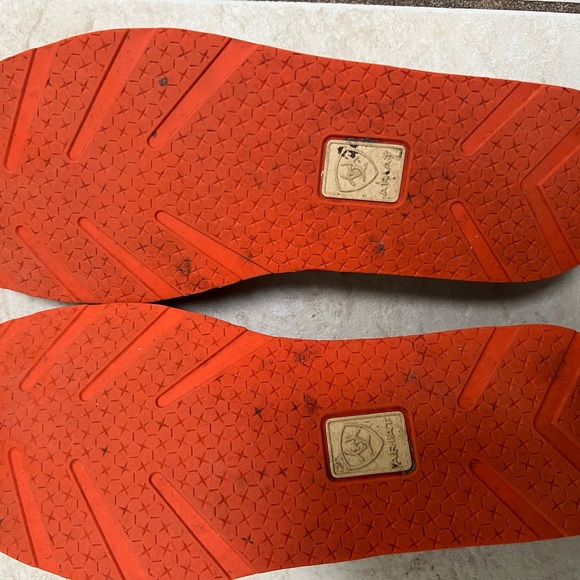 Ariat Serape Stripe Chocolate Brown Leather Cruisers - Picture 4 of 5